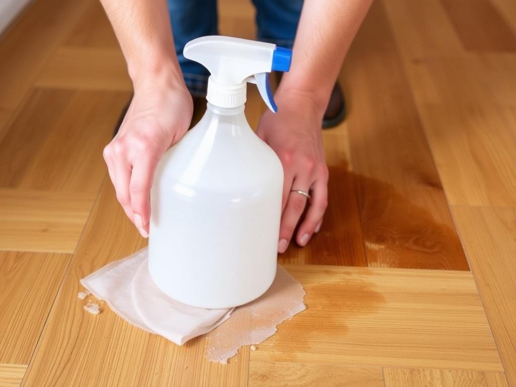 Как удалить пятна с паркета и ламината. Инструменты и базовые материалы — что держать под рукой