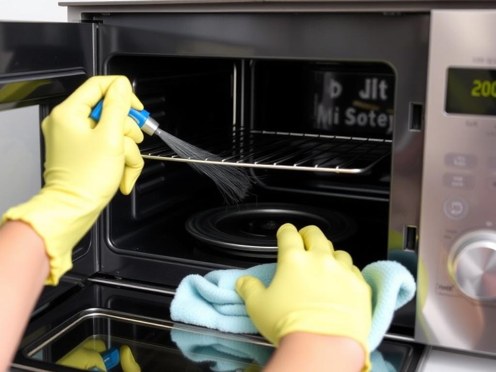 Чистка духового шкафа и микроволновки за 15 минут. Почему важно убирать вовремя и быстро