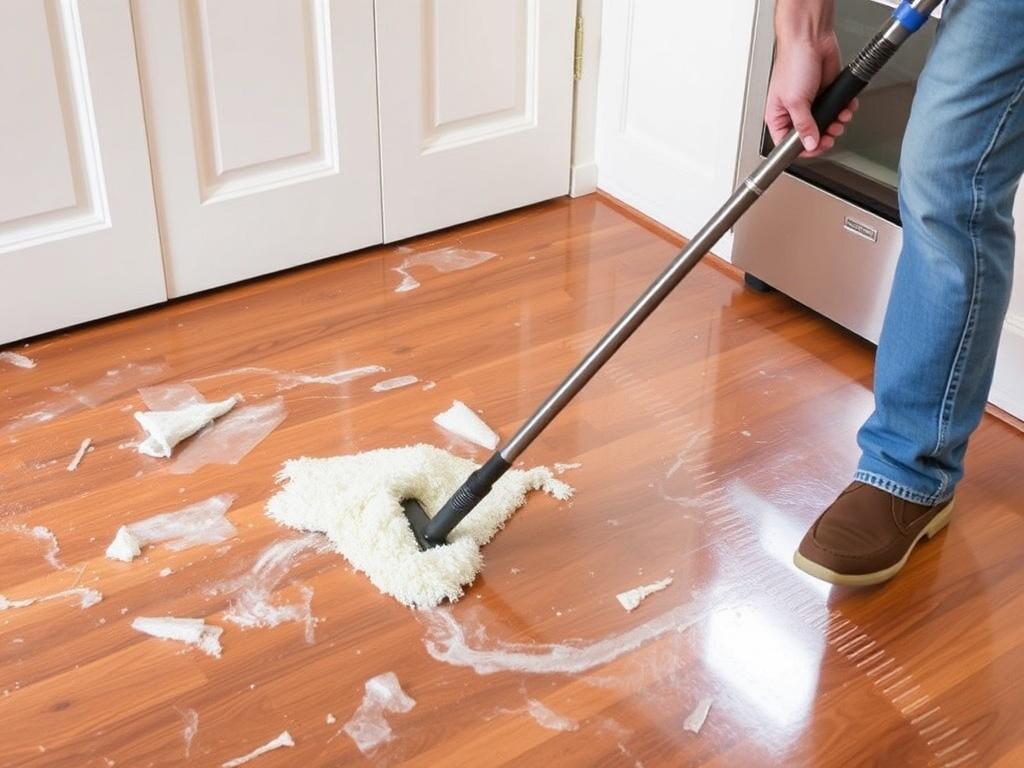 Как правильно сушить полы после влажной уборки. Короткие советы на каждый день