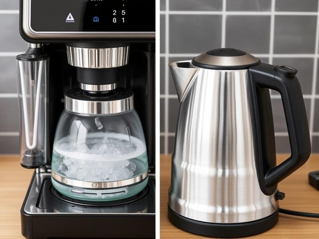 Чистка кофемашины и электрочайника от накипи. Как часто чистить: примерные интервалы