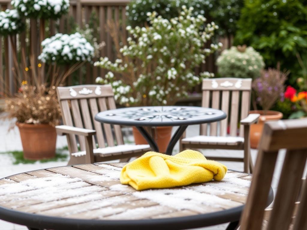 Чистка садовой мебели после зимы. Экологичные и бюджетные варианты чистки Чистка садовой мебели после зимы. Экологичные и бюджетные варианты чистки