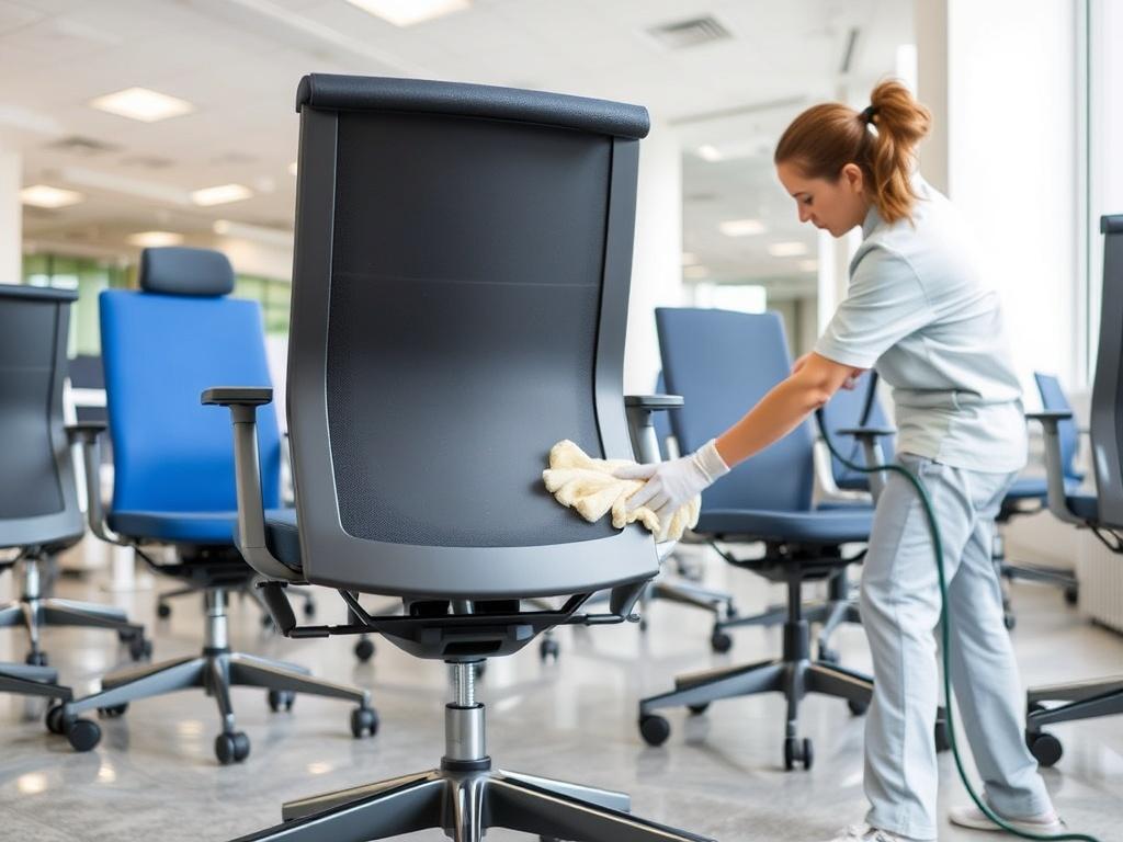 Клининг офисных кресел и офисной мебели. Экологические и гигиенические аспекты