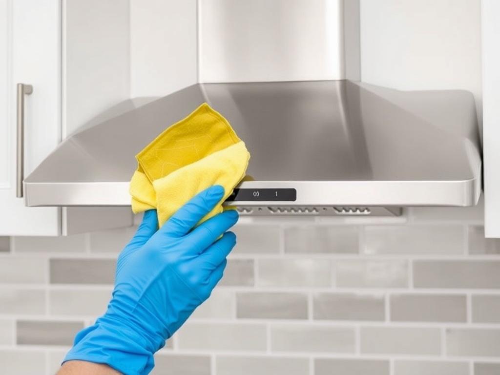 Уборка кухонного фартука и вытяжки от масла. Краткие рабочие схемы для разных ситуаций