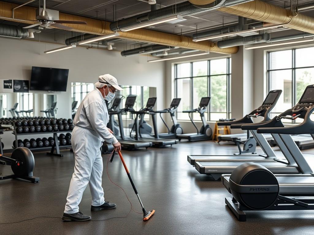 Уборка тренажерного зала: дезинфекция и порядок. Ежедневная и плановая уборка: рабочие расписания