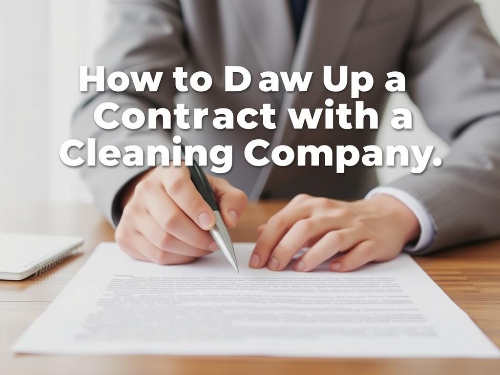 Как составить договор с клининговой компанией. Типичные ошибки при составлении договора и как их избежать