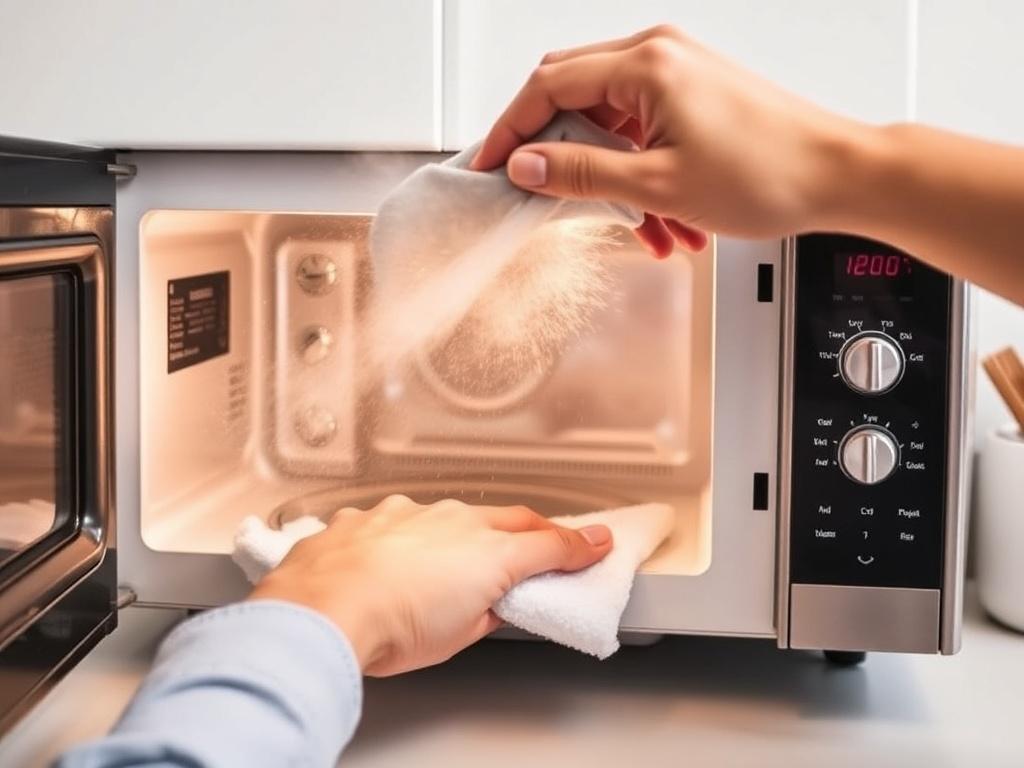 Как отмыть микроволновку паром без усилий: простой способ вернуть чистоту и свежесть