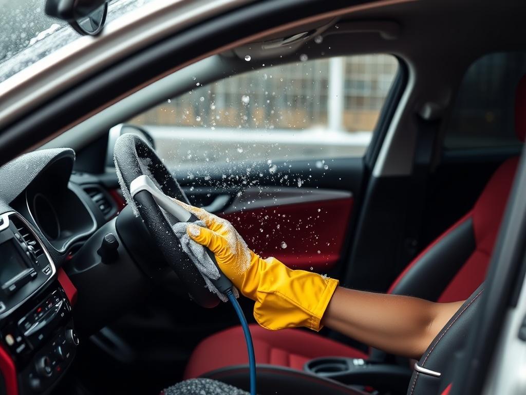 Уборка автомобиля в рамках клининга. Внутренняя уборка: от крупной грязи до мельчайших частиц