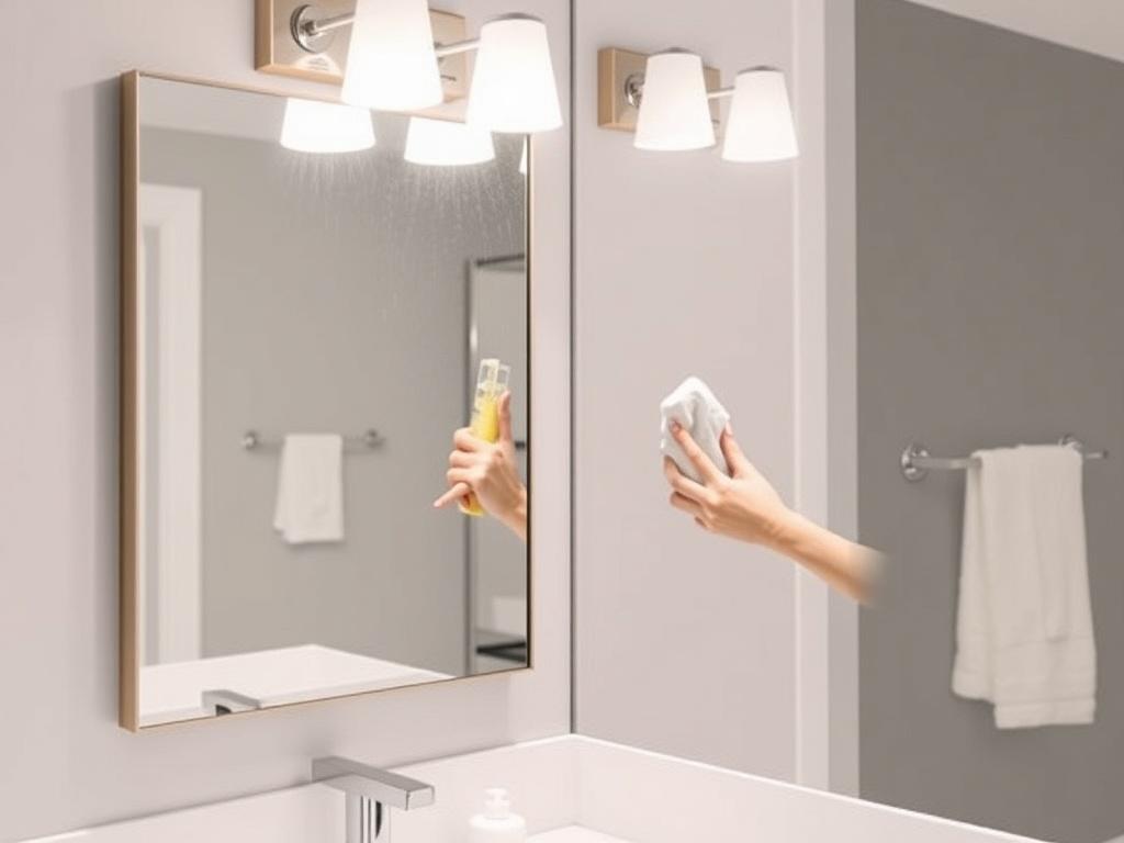 Как правильно мыть зеркала без полос. Уход за зеркалом в разных помещениях