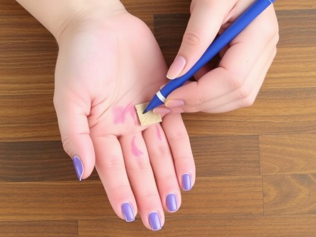 Как убрать следы от фломастеров и маркеров. Удаление с рук и кожи