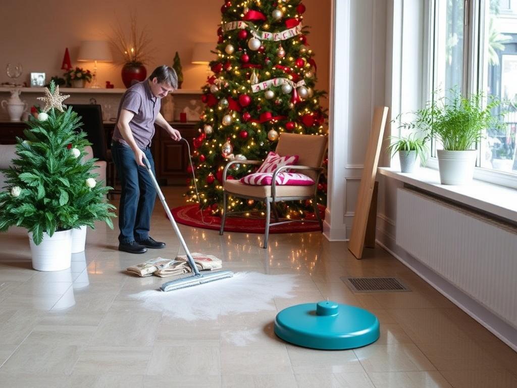 Клининг после праздников и вечеринок: быстрый старт. Полы: быстро или тщательно