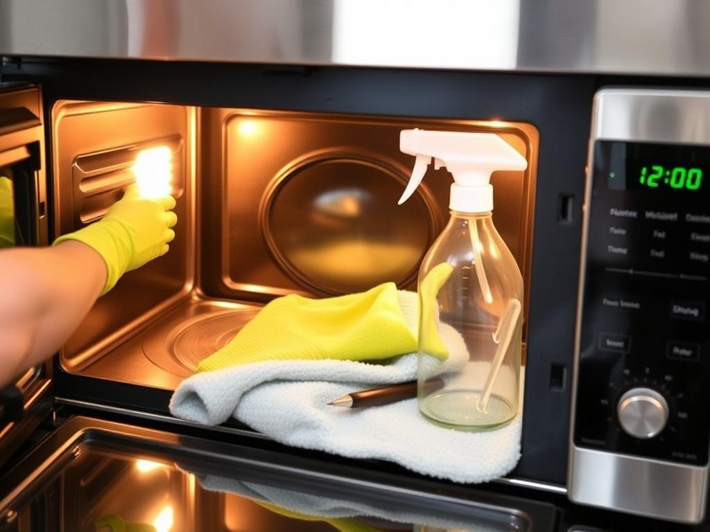 Чистка духового шкафа и микроволновки за 15 минут. Стратегия — как уложиться в 15 минут