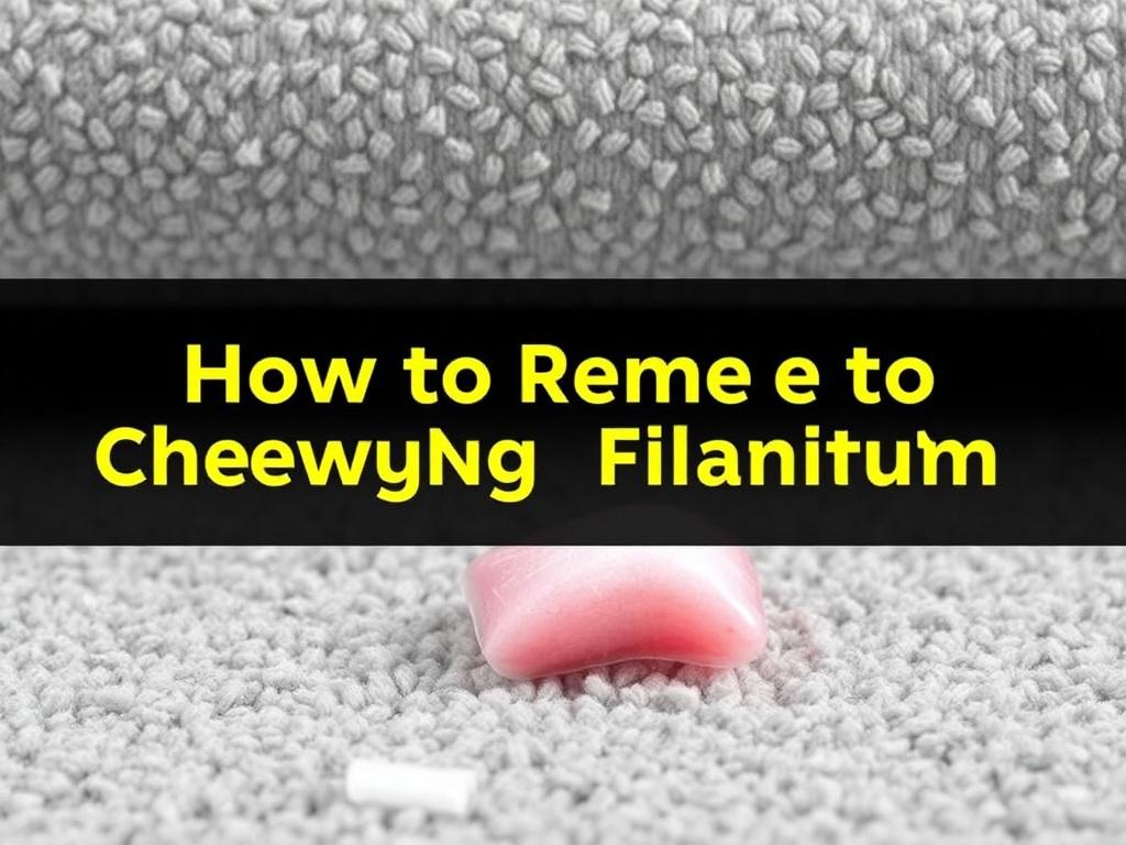 Как удалить жевательную резинку с ковра и мебели. Метод 1. Замораживание — лучший старт для большинства случаев