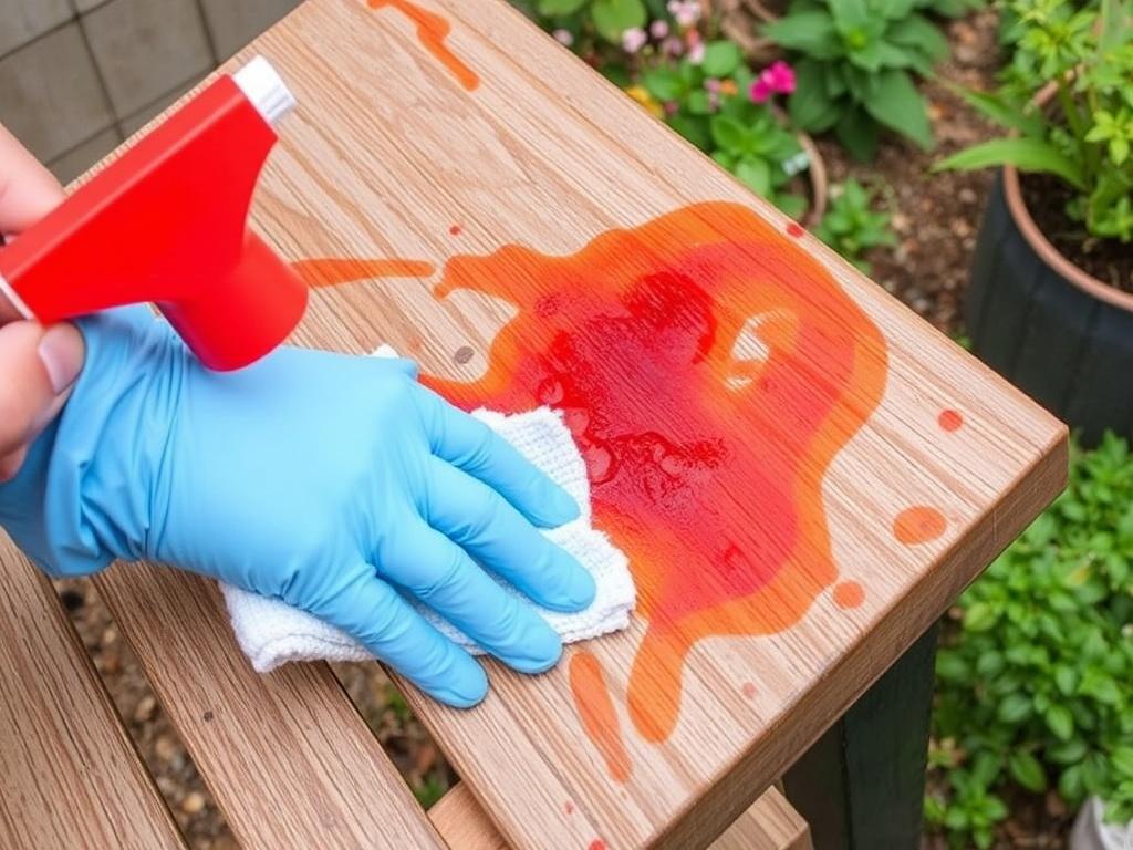 Чистка садовой мебели после зимы. Удаление сложных загрязнений: смолы, масло, следы животных Чистка садовой мебели после зимы. Удаление сложных загрязнений: смолы, масло, следы животных