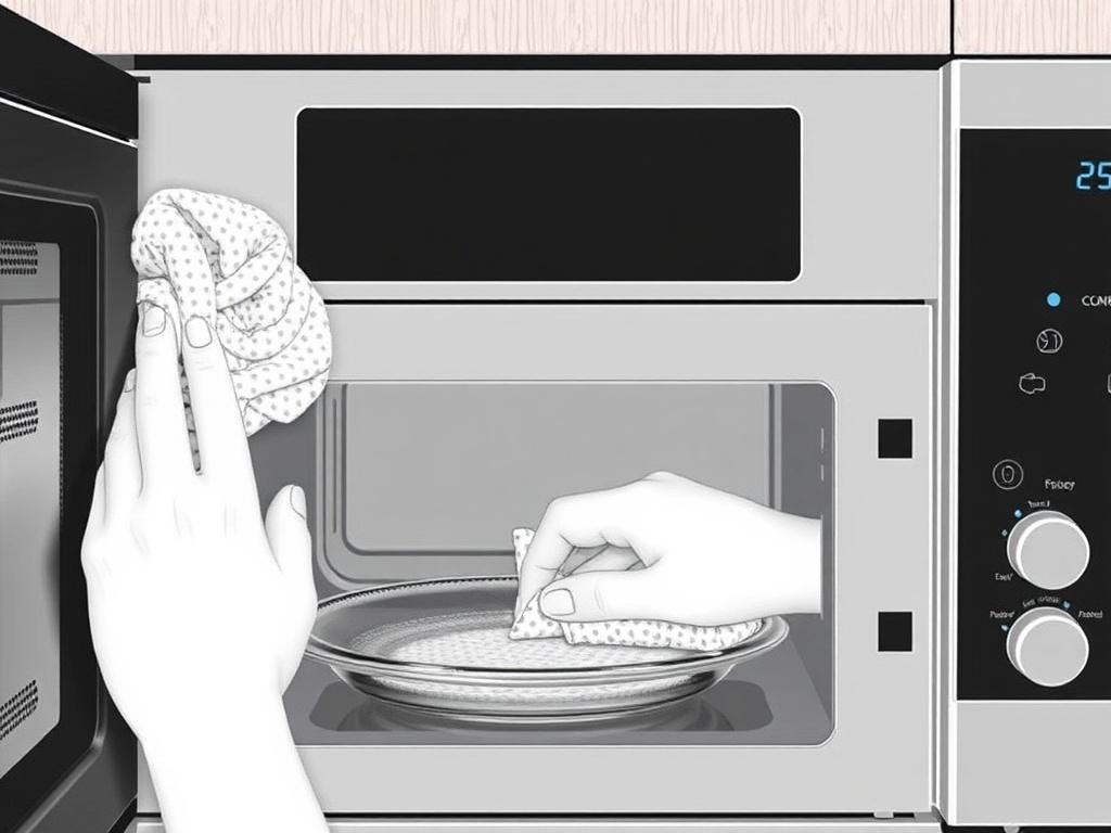 Чистка духового шкафа и микроволновки за 15 минут. Перед началом — безопасность и подготовка прибора