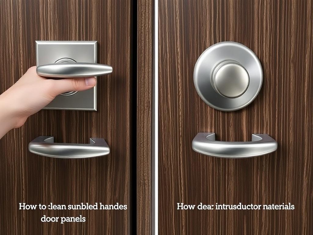 Как отмыть ручки, выключатели и дверные полотна. Как чистить дверные ручки: пошаговая инструкция для разных материалов