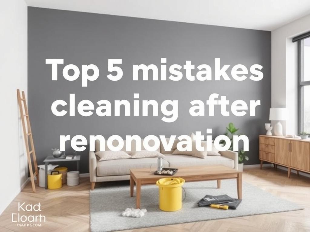 Топ-5 ошибок при уборке после ремонта. Ошибка 2. Неправильный выбор средств и инструментов