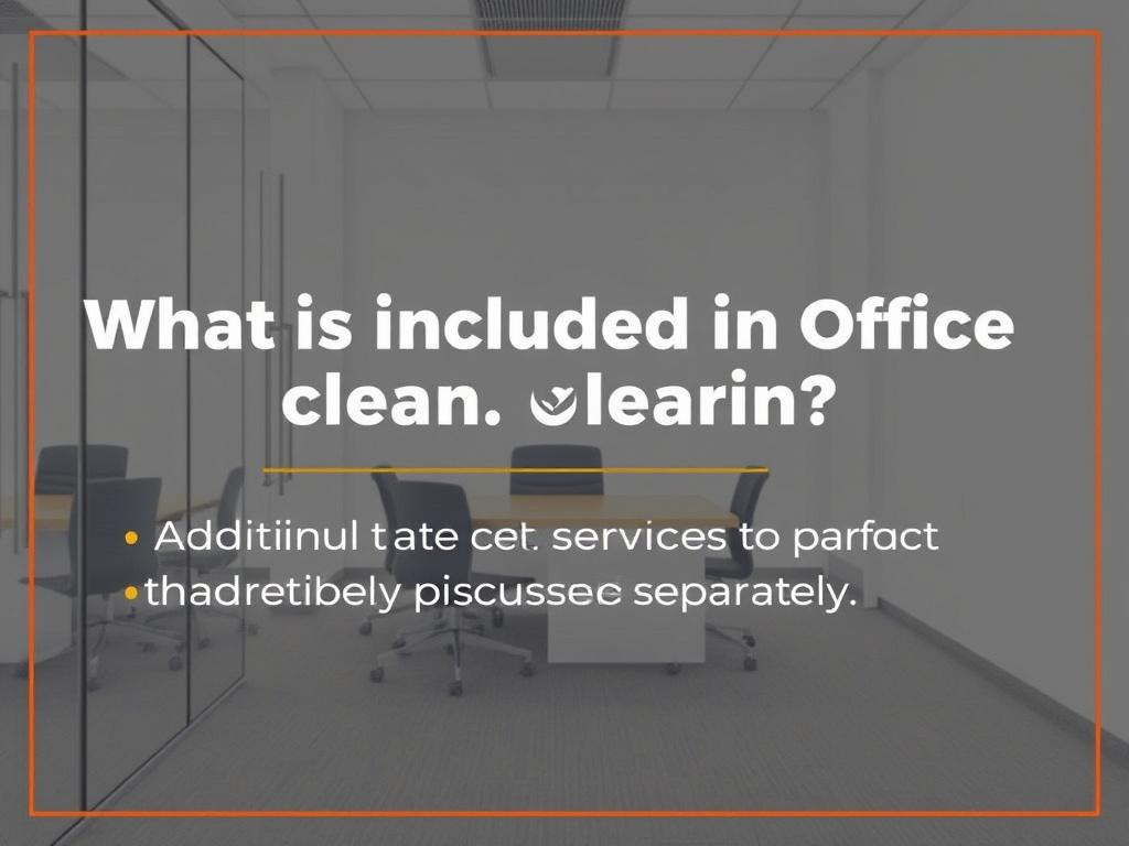 Что входит в уборку офиса: полный список услуг. Дополнительные услуги, которые часто обсуждаются отдельно Что входит в уборку офиса: полный список услуг. Дополнительные услуги, которые часто обсуждаются отдельно