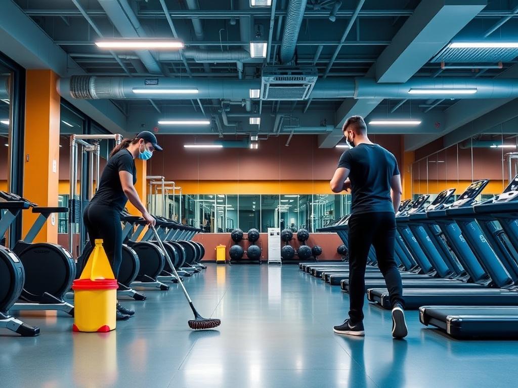 Уборка тренажерного зала: дезинфекция и порядок. Как измерить окупаемость инвестиций в чистоту