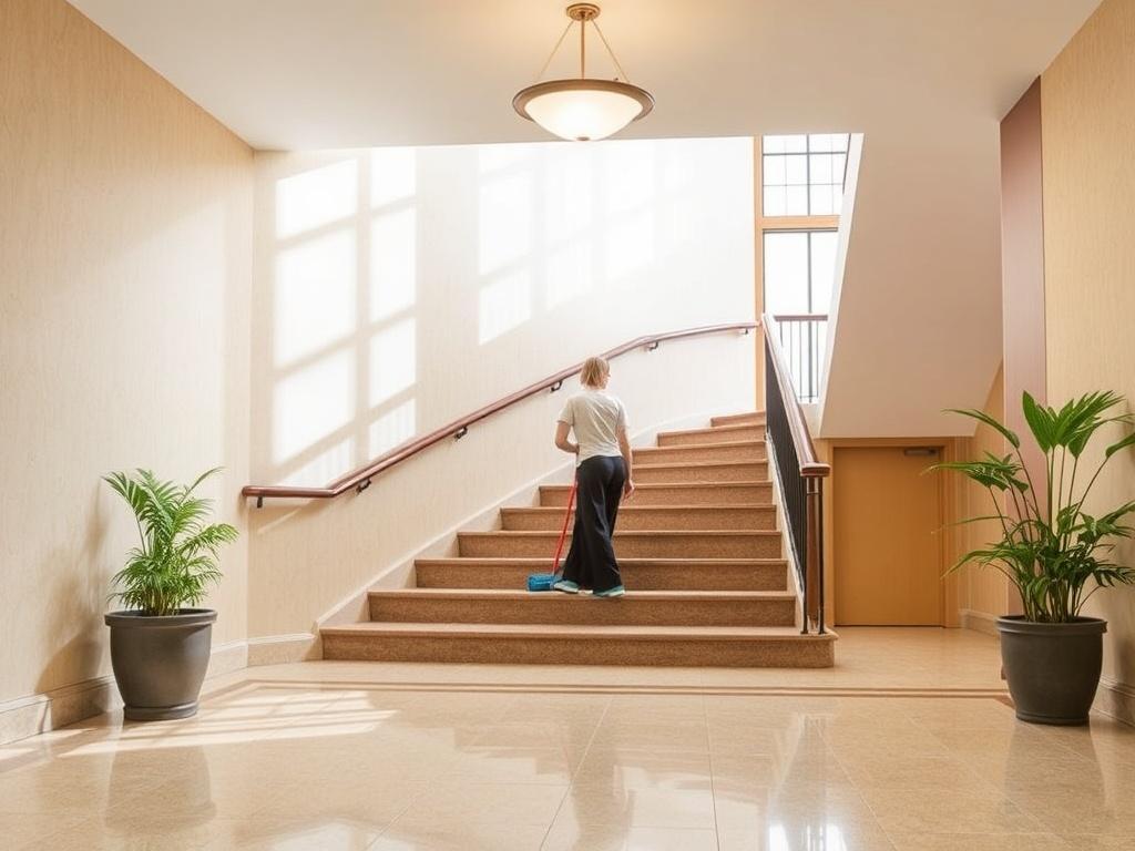 Уборка лестничных клеток и подъездов. Как поддерживать порядок долгосрочно: привычки и культура
