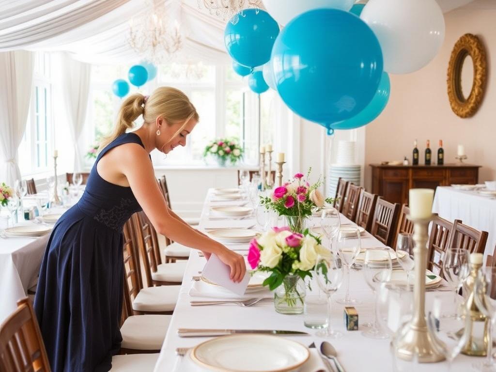 Клининг после свадьбы или дня рождения. Повторное использование декора и посуды