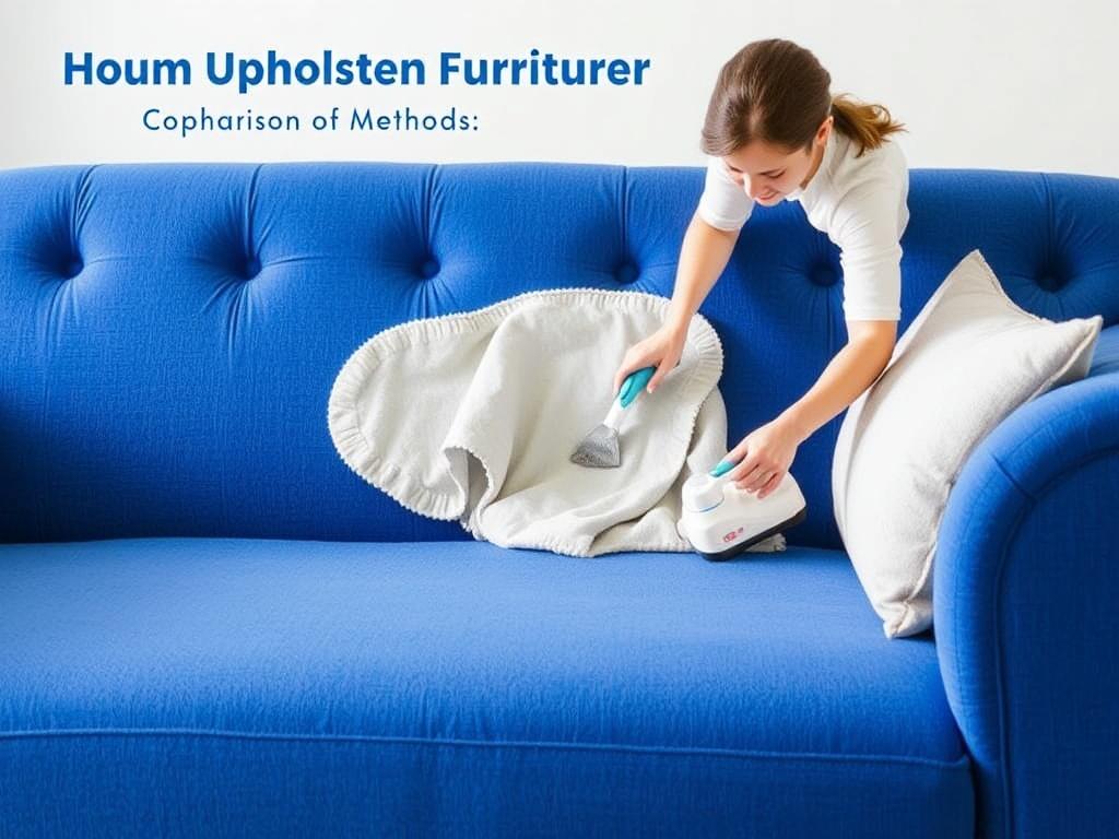 Химчистка мягкой мебели на дому: мифы и реальность. Таблица: сравнение методов